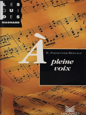 cover image of À pleine voix